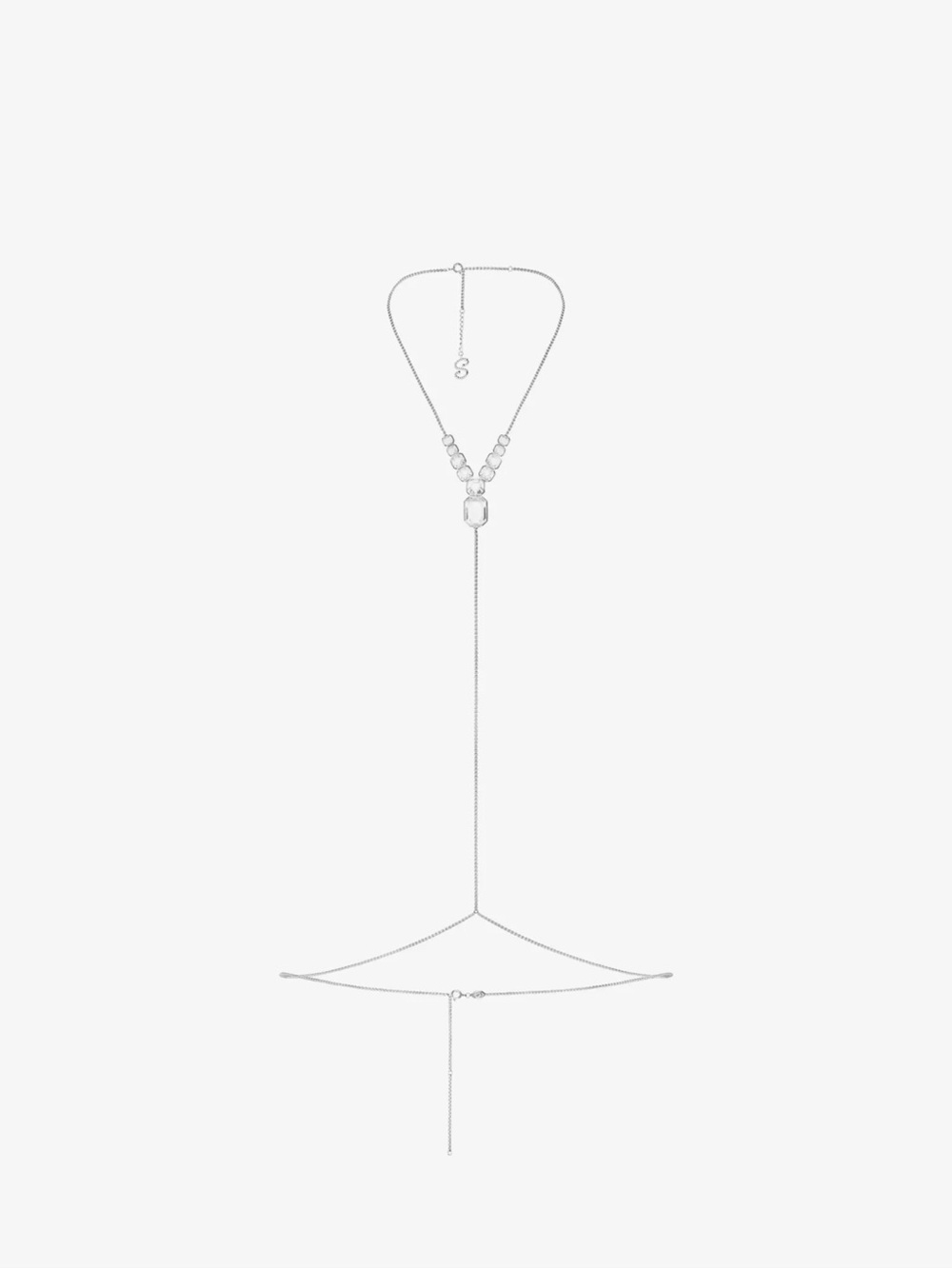 SKIMS x Swarovski Y Cup Chain